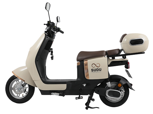 scooter eletrica 1000w a3 plus creme sudu ecomotors